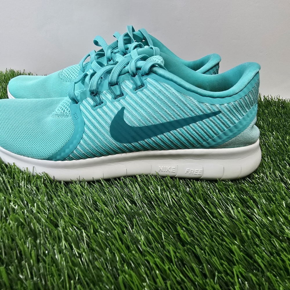 Nike Womens Free RN Size 6.5 Running Trainers 831511-300 Aqua Run Natural - Picture 4 of 14